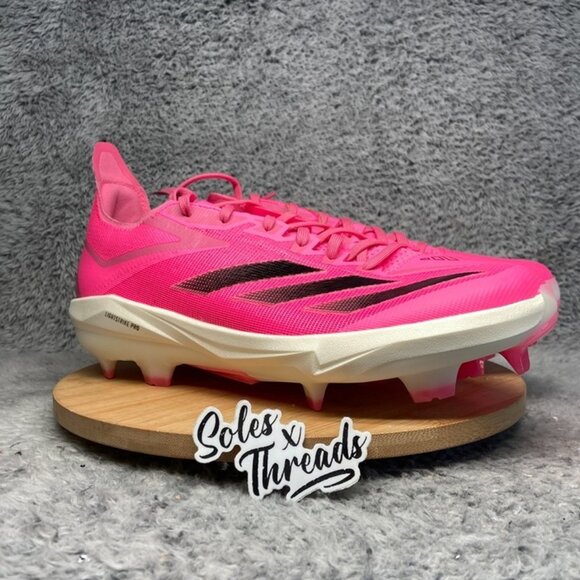 Adidas Adizero Electric+ TPU Baseball Size 12 Men PE Pink Black IF8487 main image 7